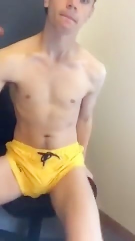 Yellow shorts